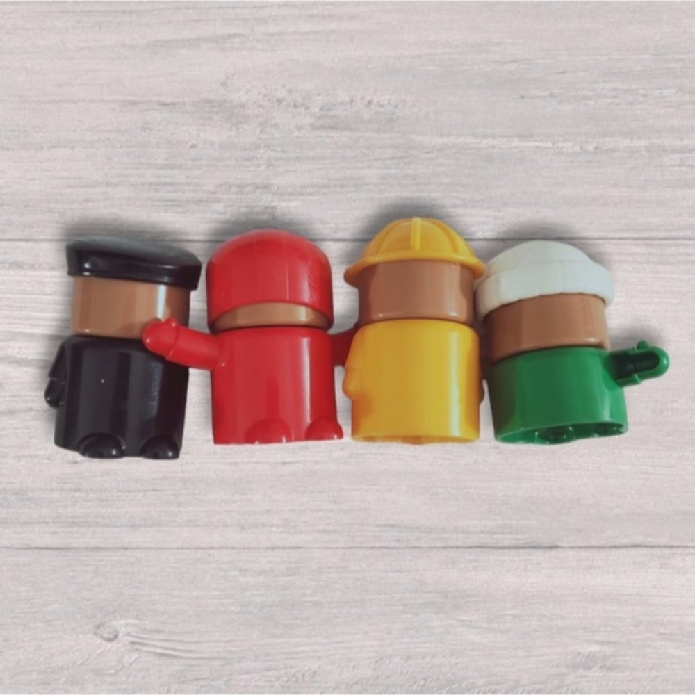 Vintage Lillabo People Toy Collection- 4 piece - Picture 4 of 4
